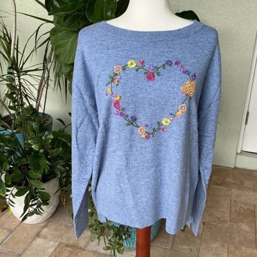 Bundle of two - Sundance heart sweater & long length hayden cardigan  - Medium